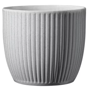 Kerámia kaspó Belice Delight szürke 14x13 cm