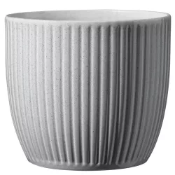 Kerámia kaspó Belice Delight szürke 14x13 cm