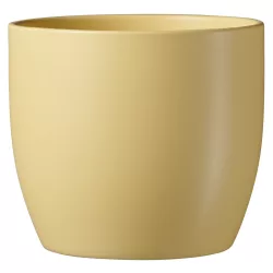 Basel Spring sárga kerámia kaspó – átmérő 14 cm