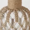 Váza Solmi 30cm 2 féle makramés