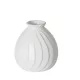 Váza Zalina 12cm - fehér