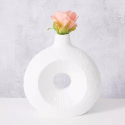 Váza Lamony 19cm matt fehér