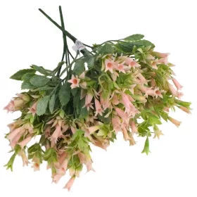 Trombitavirág csokor pasztell rózsaszín  30cm