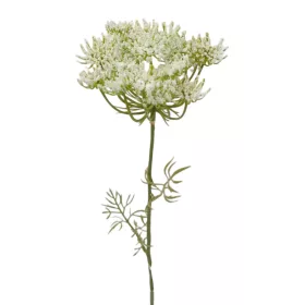 Élethű szálas díszkapor 58cm fej:12cm