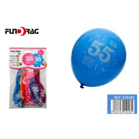 Lufi latex 5 db 30 cm vegyes színben 55-ös