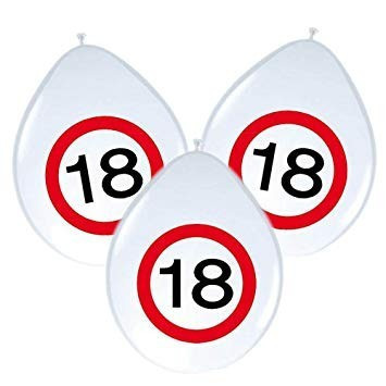 Lufi latex 6 db 30 cm fehér 18-as