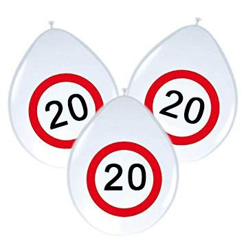 Lufi latex 6 db 30 cm fehér 20-as