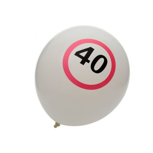 Lufi latex 6db 30 cm fehér 40-es