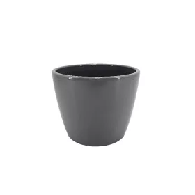 Kerámia kaspó Ziertopf 14cm szürke
