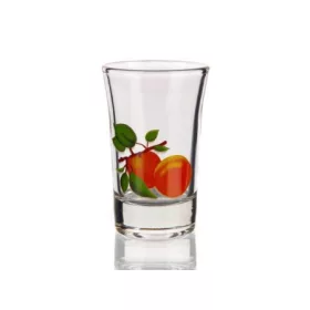 Szeszes pohár 40ml 6db-os szett - barack