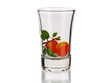Szeszes pohár 40ml 6db-os szett - barack