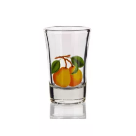 Szeszes pohár 40ml 6db-os szett - körte