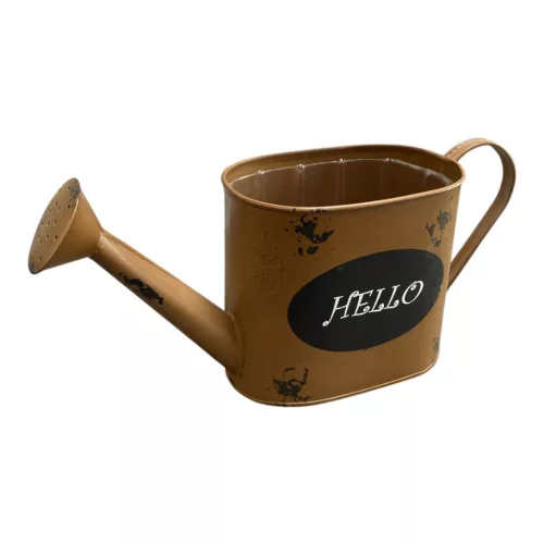 Bádog kaspó locsoló Hello