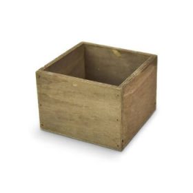 Dekorláda rusztikus kocka 11x11x8cm