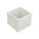 Dekorláda fehér kocka 13x13x11cm