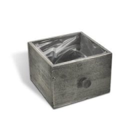 Fa fiók szürke 18x18x1,5cm