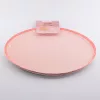 Papír tányér narancs/rózsaszín 6db (21,5cm)
