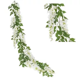 Girland lilaakáccal, levéllel 170 cm