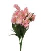 Élethű selyem asztromélia csokor 7 ágú rózsaszín 45cm