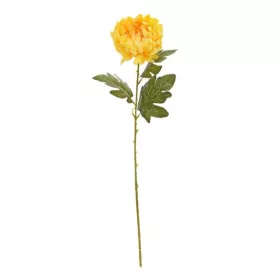 Selyemvirág krizantém 66 cm -Sárga