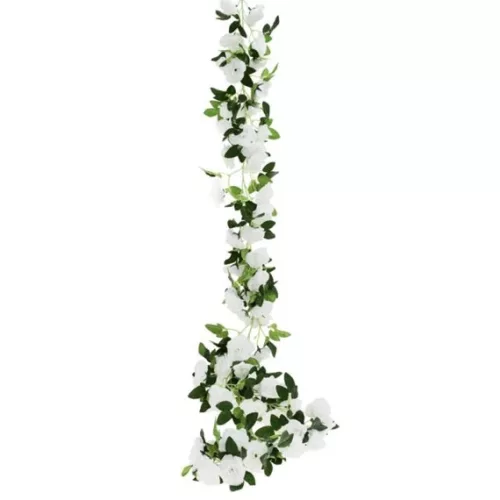 Girland rózsával, levéllel 165 cm