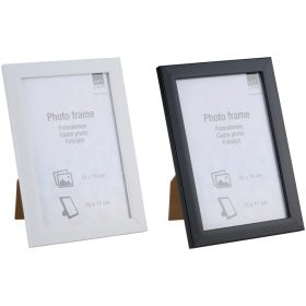 Képkeret 2 színben fehér vagy fekete 10x15cm képhez
