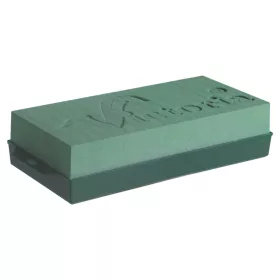 Vizes oázis zöld tállal midi 23x11x7cm