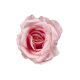 Élethű selyemvirág rózsafej halvány rózsaszín 8 cm