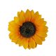 Élethű selyemvirág napraforgó fej 15cm