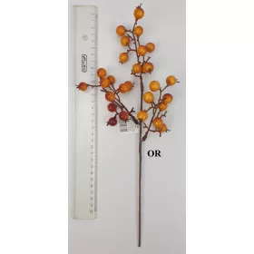 Bogyós ág narancs 35cm