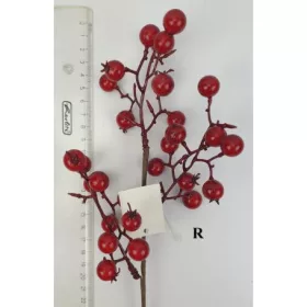 Bogyós ág piros  35cm