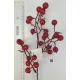 Bogyós ág piros  35cm