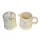 Cukortartó +tejszínkiöntő 310ml Sweet living  8-11cm x7,6-8,5cm