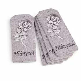 Nyomtatott fa - Hiányzol biléta 5db-csomag