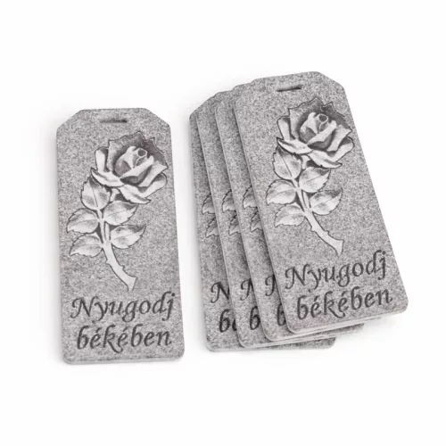 Nyomtatott fa - Nyugodj békében biléta 5db-csomag