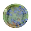 Kerek üveg tányér – 37,5 cm, Van Gogh festménnyel