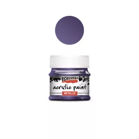 Metál akrilfesték 50ml sárgaréz