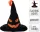 Halloween plüss boszorkánykalap figurával
