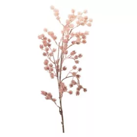 Mű dekor ág púderrózsaszín 98 cm
