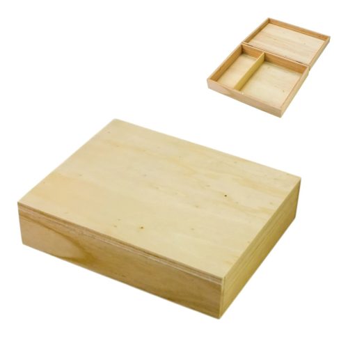 Natúr macaronos doboz 20x25x6,3cm