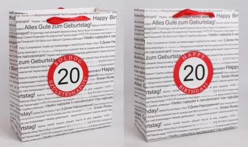 Ajándék tasak HB20