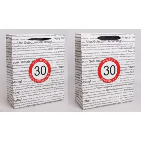 Ajándék tasak szülinapos 30-as