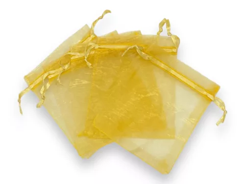 Organza tasak 10x12cm arany db