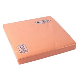 Szalvéta barack 20db 33x33cm