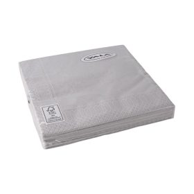 Papírszalvéta 20db Ezüst 33x33cm