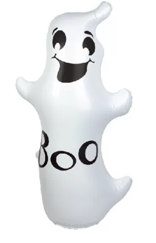 Felfújható Szellem "Boo" feliratú figura 120 cm 