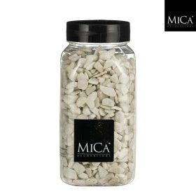 Fehér dekor kavics díszkavics dekorációhoz 650 ml