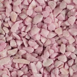 Rózsaszín dekor kavics díszkavics dekorációhoz 650 ml