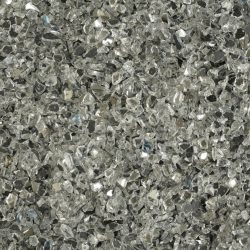 Tükörhatású dekor üvegkavics ezüst dekor kavics 650 ml