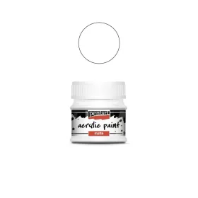 Matt akrilfesték 50ml titánfehér